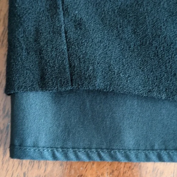 Armani Collezioni Black Stretch Crepe Knee Length Pencil Skirt Women's Size 6 - Picture 9 of 16